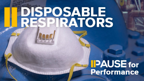 Pause for Performance: Disposable Respirators