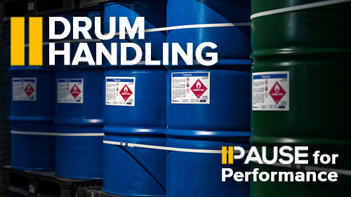 Pause for Performance: Drum Handling