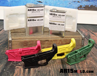 Freedom-15 AR15 100 percent lower receiver mold kit.
No Machining Required.
Assemble with common AR15 Lower Parts Kits.