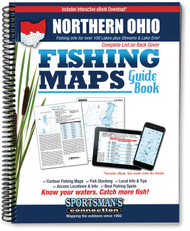 Northern Ohio Fishing Map Guide - includes contour lake maps and fishing information for over 130 lakes