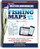 Western Adirondacks New York Fishing Map Guide cover - includes contour lake maps and fishing information for over 160 lakes and rivers