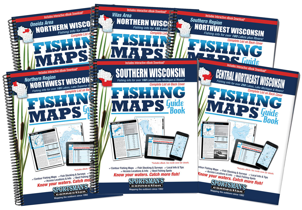 Wisconsin Fishing Guides Collection - Print Editions
