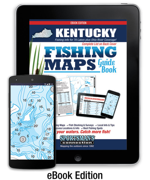 Kentucky Fishing Map Guide eBook cover