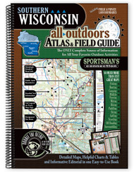 Southern Wisconsin All-Outdoors Atlas & Field Guide cover - your complete guide to all of the outdoor opportunities the region has to offer