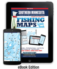 Southern Minnesota Fishing Map Guide eBook cover