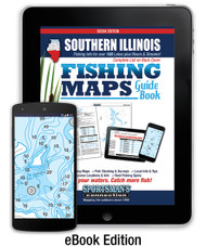 Southern Illinois Fishing Map Guide eBook Edition cover