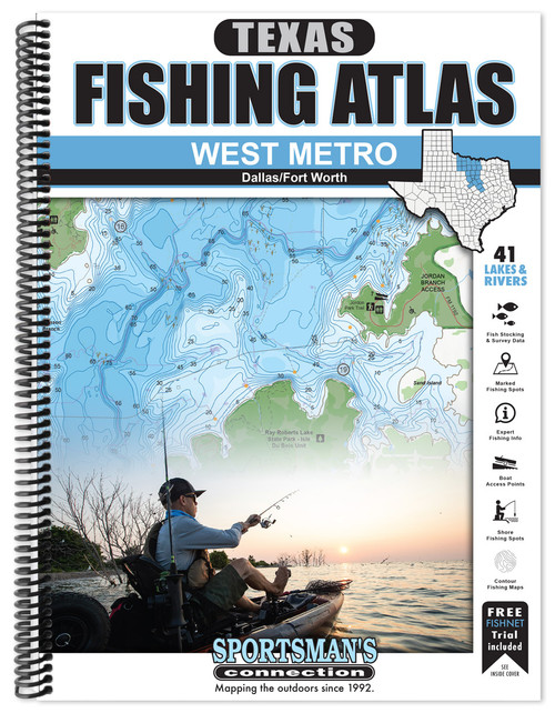 West Metro Texas Fishing Atlas - front cover