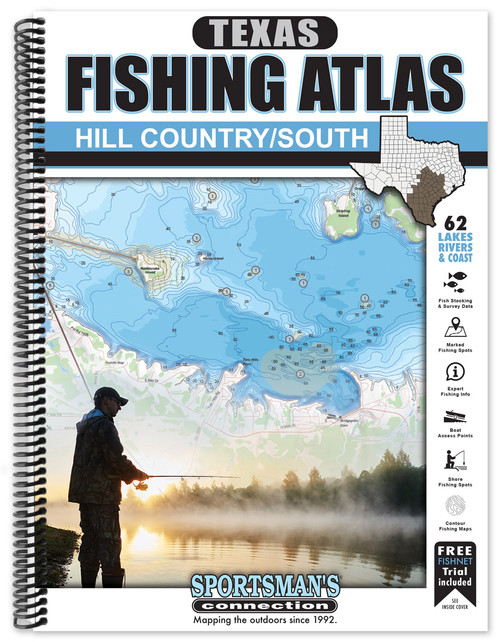 Hill Country/South Texas Fishing Atlas - front cover