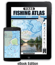 East Texas Fishing Atlas - eBook Edition cover