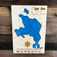 Ann (SFCG) - Wood Engraved Map