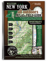 Western New York All-Outdoors Atlas & Field Guide cover - your complete guide to all of the outdoor opportunities the region has to offer