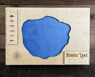 Norrie - Wood Engraved Map