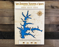 Shakamak (Shakamak State Park) - Wood Engraved Map