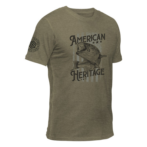 American Heritage Bass T-Shirt (Olive)