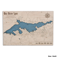 Big Bear Lake (2649 Acres, No Contours)