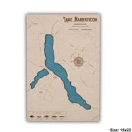 Swedesboro Lake (Lake Narraticon) (23 Acres, No Contours)