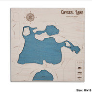 Crystal Lake (125 Acres) (No Contours)
