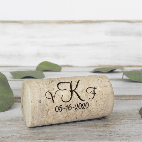 Personalized Whole Corks - CorkeyCreations.com