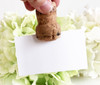 Champagne Cork Place Card Holders - CorkeyCreations.com