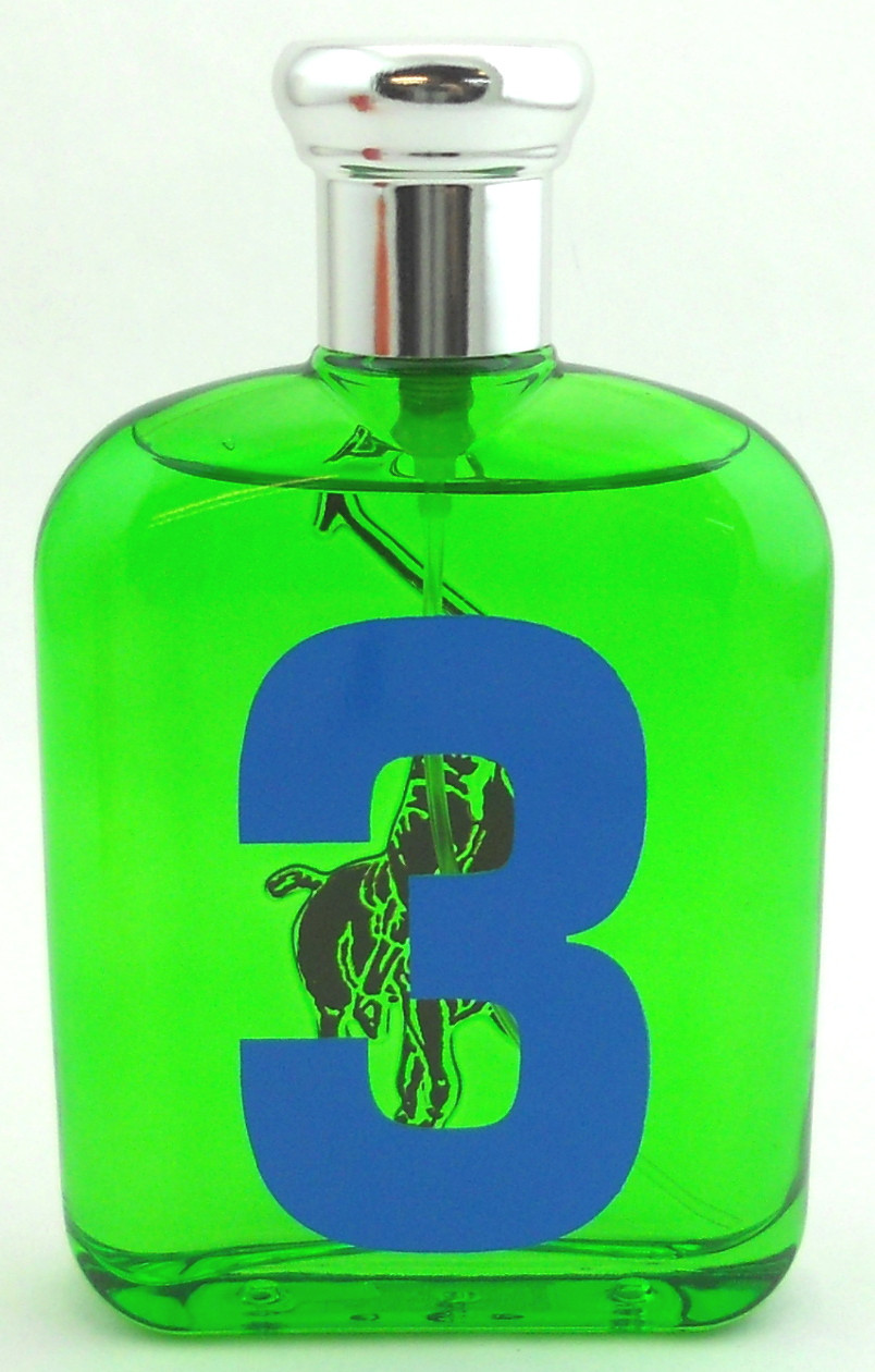 Polo BIG Pony # 3 Ralph Lauren Cologne for Men 4.2 oz. EDT Spray. No Box. -  NotJustPerfume.com