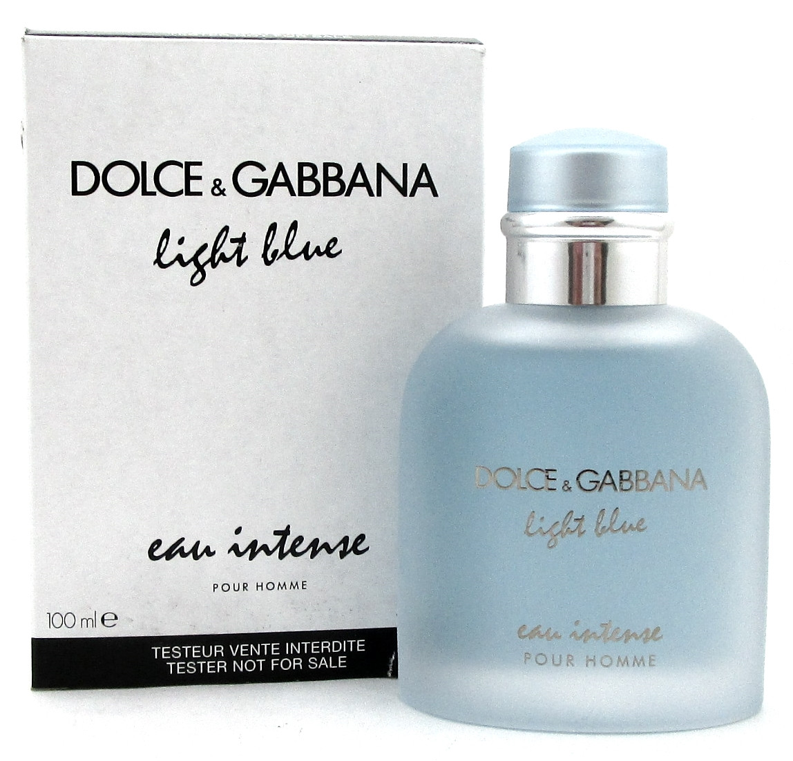 D&G Light Blue EAU INTENSE by Dolce & Gabbana 3.3 oz. Spray for Men ...