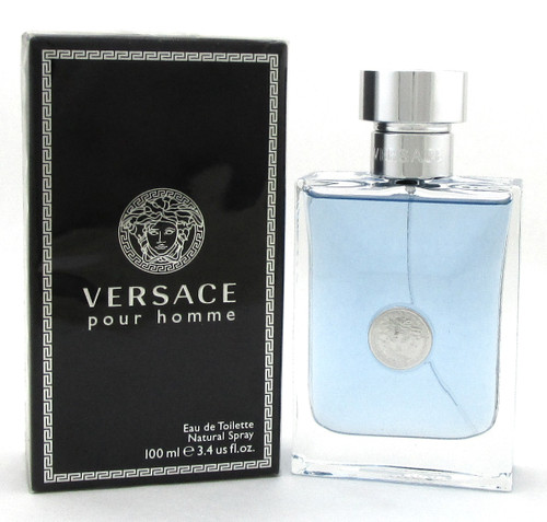 Versace Pour Homme Cologne by Versace 3.4 oz. Eau de Toilette Spray for