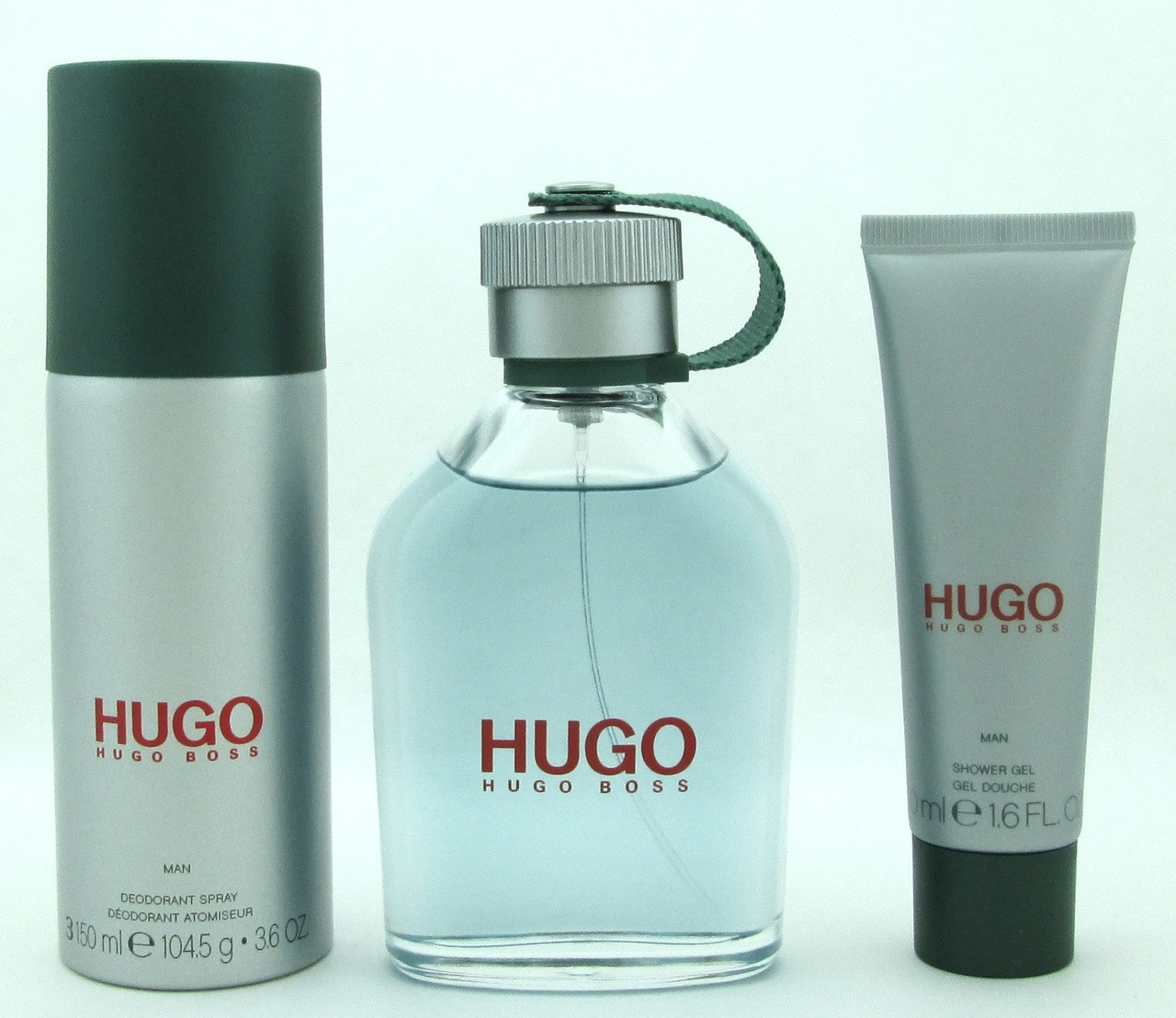 Hugo Boss Green for Men Set Includes: Eau De Toiltte Spray 125 ml./ 4.2 ...