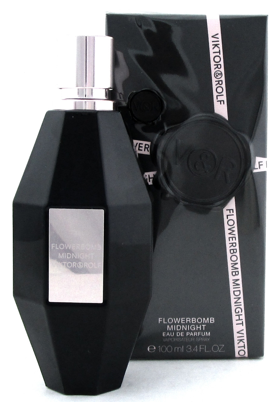 Flowerbomb Midnight By Viktor Rolf Eau De Parfum Spray For Women 100 Ml 3 4 Oz Sealed Notjustperfume Com