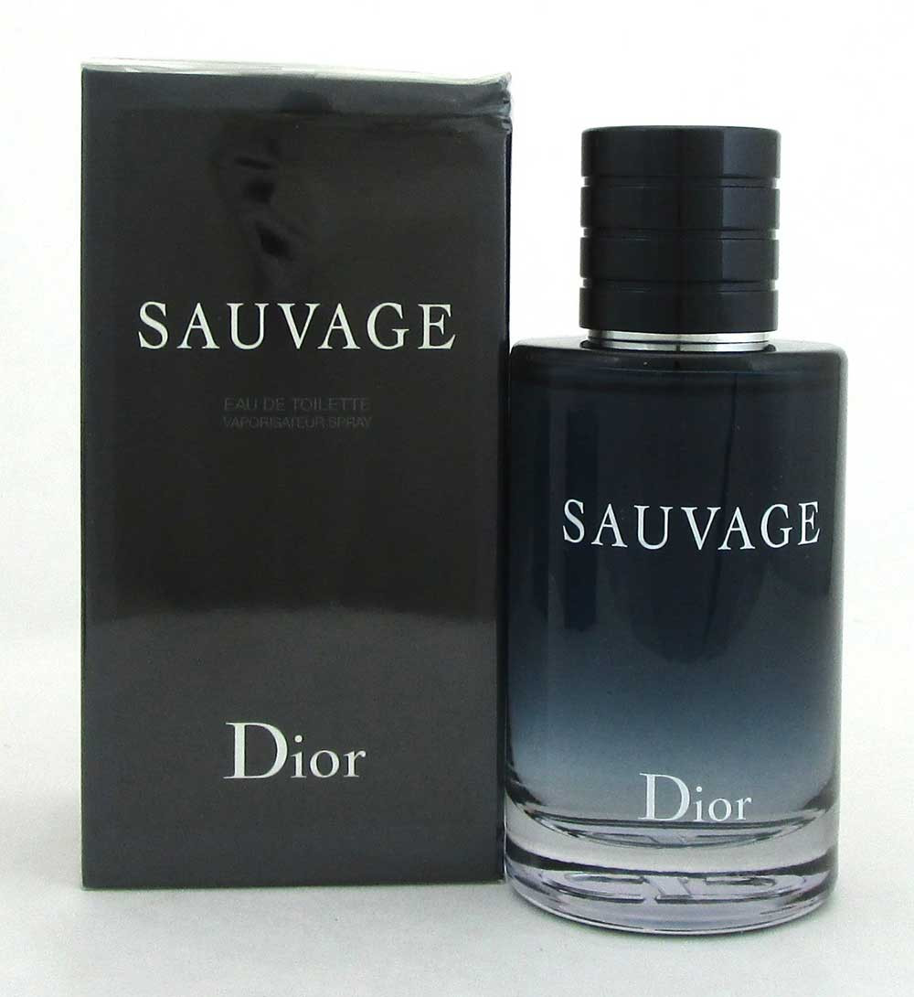 Dior Sauvage by Christian Dior EDT Spray 3.4.oz. Men Damaged Box