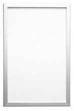 41" x 55" Insert Outdoor PosterGrip Poster Frame, Silver. Made in the USA