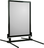 Black Frame WindMaster curb sign stand