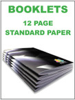 Booklets / Programs - 12 page Standard from $1.29 each