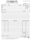WORK ORDER Carbonless NCR Forms - From $33