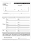 COMMERCIAL CREDIT APPLICATION Carbonless NCR Forms - From $33