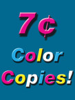 CS 2000 Single Sided Color Copies Standard Paper - $140.00