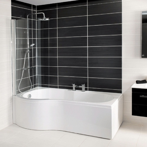 1500mm x 700mm Tempest P Shaped Left Hand Bath