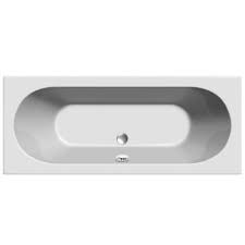 1700mm x 750mm Hilton Double Ended Standard Bath - Round Style