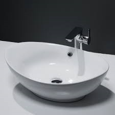580mm x 385mm Oval Counter Top Basin
