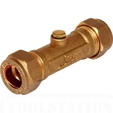 15mm x 1/2" Angle Service Valve C x Swivel Nut