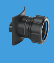 BOSS 110T CAST - BL Two Piece Cast Iron Soil Pipe Boss Connector
