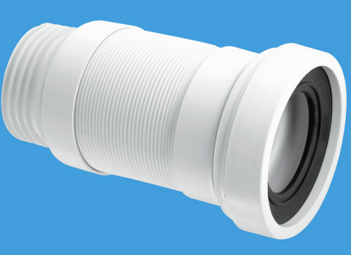 WCF18S Straight Flexible WC Connector 100 > 160mm