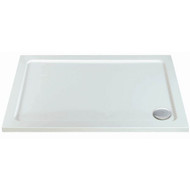 900mm x 700mm x 40mm Rectangle Shower Tray