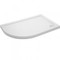 900mm x 760mm x 40mm Quad Offset Shower Tray (left hand)