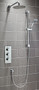 Round Thermostatic Shower Set Four