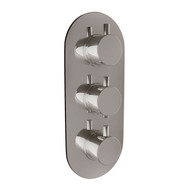 Triple Oval Concealed Shower Valve