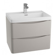 600mm Bali Grey Wall Mounted Cabinet with Drawers & Basin