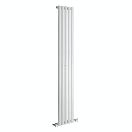 The Reina Neva White Vertical Designer Radiators are made using superior quality steel and is built to last long and comes with an impressive heat output to quickly warm up the entire room. White Vertical Radiators are very versatile and don't take up much real estate on the wall, allowing them to fit into small spaces while providing the warmth you need. The tubes are oval in shape and are powder coated to deliver an exquisite contemporary appeal. This equipment comes supplied with brackets necessary to wall-mount it. The Reina Neva Vertical Single Panel Radiator and Double Panel are also available in  Anthracite . Comes with a 5-Years guarantee from the manufacturer.

Key Features:

Comes in White finish
High-Quality Welding
Strong and reliable
Delivering superb heat output
Easy to installation and Clean
Offered in the size of 1800mm x 531mm
Suitable for Central Heating Systems only
Manufactured from high-Quality Steel Material
5 Years Guarantee from Manufacturer