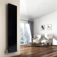 The Reina Flat Double Panel Anthracite Designer Vertical radiators are made using superior quality steel and is built to last long and comes with an impressive heat output to quickly warm up the entire room. Manufactured from mild steel, this stylish radiator is beautifully finished in anthracite for a contemporary look. Double Panel Vertical Radiator is ideal for any modern and contemporary interior with its minimalist flat paneled design. Also Available in White finish, these flat vertical radiators are one of many stunning designs from Reina. Comes with a 5 years guarantee from the manufacturer.

Key Features:

Comes in Anthracite finish
High-Quality Welding
Strong and reliable
Delivering superb heat output
Easy to installation and Clean
Offered in the size of 1600mm x 218mm
Heat Output Delta T50: 2684 BTUs / 787 Watts -- Heat Output Delta T60: 3436 BTUs / 1008 Watts
Suitable for Central Heating Systems only
Manufactured from high-Quality Steel Material
5 years Guarantee from Manufacturer
Supplied with: Product includes Brackets, Fixing Kit, Air Vent, Blanking Plug as standard.

Not included: Accessories such as Valves, Pipe Covers, and Towel Bar/Hangers are sold separately.