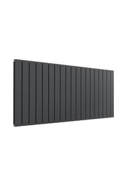 The Reina Flat Designer radiators are made using superior quality steel and is built to last long and comes with an impressive heat output to quickly warm up the entire room. Manufactured from steel, this stylish radiator is beautifully finished for a contemporary look. Flat Radiator is ideal for any modern and contemporary interior with its minimalist flat paneled design. Available in the decent finish, these flat vertical radiators are one of many stunning designs from Reina. Comes with 5 years guarantee from the manufacturer.

Key Features:

Size: 600mm x 1402mm
Colour: Anthracite
Heat Output Delta T50: 1639 Watts / 5589BTUs
Heat Output Delta T60: 1725 Watts / 5883BTUs
Heat Output: 2294 Watts / 7824BTUs
Radiator Material: Steel
Radiator Fuel Type: Central Heating
Guarantee Length: 5 years
Please Note: The image provided with this product is a sample image. This product is available in Anthracite And white.

Supplied with: Product includes Brackets, Fixing Kit, Air Vent, Blanking Plug as standard.

Not included: Accessories such as Valves, Pipe Covers, and Towel Bar/Hangers are sold separately.