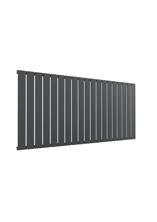 The Reina Flat Single Panel Anthracite Designer Horizontal Radiators are made using superior quality steel and is built to last long and comes with an impressive heat output to quickly warm up the entire room. Manufactured from mild steel, this stylish radiator is beautifully finished in anthracite for a contemporary look. Horizontal Single Panel Radiator is ideal for any modern and contemporary interior with its minimalist flat paneled design. Also Available in white finish, these flat panel horizontal radiators are one of many stunning designs from Reina. Comes with a 5 years guarantee from the manufacturer.

Key Features:

Comes in Anthracite finish
High-Quality Welding
Strong and reliable
Delivering superb heat output
Easy to installation and Clean
Offered in the size of 600mm x 1032mm
Heat Output Delta T50: 3874 BTUs / 1136 Watts -- Heat Output Delta T60: 4959 BTUs / 1554 Watts
Suitable for Central Heating Systems only
Manufactured from high-Quality Steel Material
5 years Guarantee from Manufacturer
Supplied with: Product includes Brackets, Fixing Kit, Air Vent, Blanking Plug as standard.

Not included: Accessories such as Valves, Pipe Covers, and Towel Bar/Hangers are sold separately.